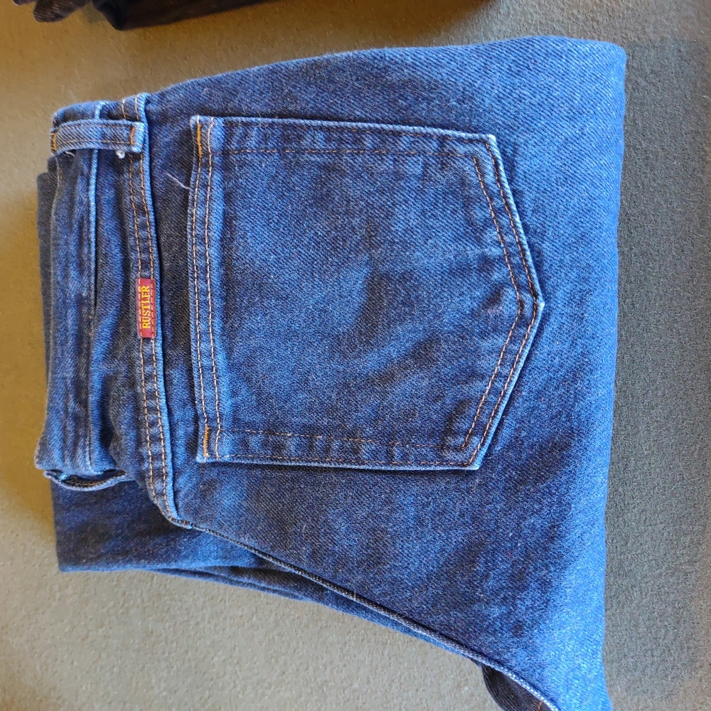 2 pair Men's Rustler jeans